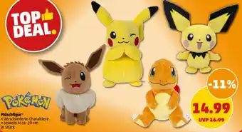 PENNY Pokémon Plüschfigur Angebot