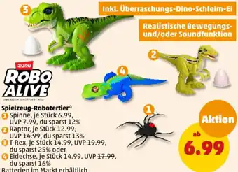 PENNY ROBO ALIVE Spielzeug-Robotertier Angebot