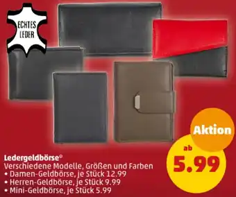 PENNY Ledergeldbörse Angebot