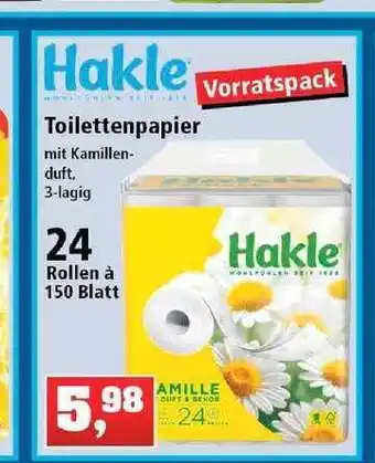 Thomas Philipps Hakle Toilettenpapier Angebot