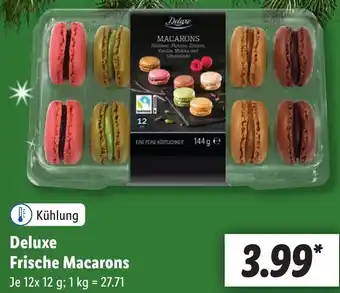 Lidl Deluxe Frische Macarons 12x12 g Angebot