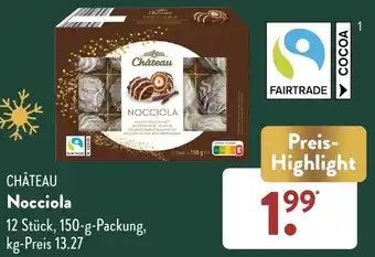 Aldi Süd CHÂTEAU Nocciola 150 g Packung Angebot