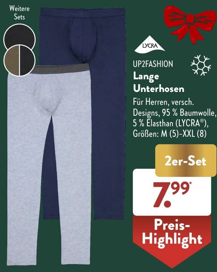 Lange Unterhosen Herren Aldi