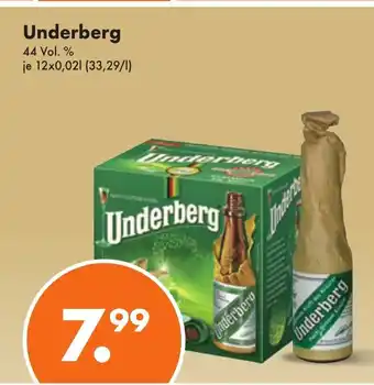 Trink und Spare Underberg 12*0.02L Angebot