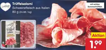 Netto Marken-Discount Lieblings Trüffelsalami 80 g Angebot