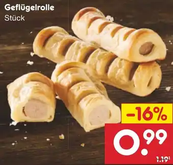 Netto Marken-Discount Geflügelrolle Angebot