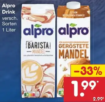 Netto Marken-Discount Alpro Drink 1 Liter Angebot