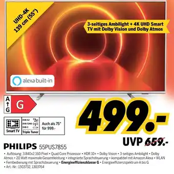 MEDIMAX Philips 55PUS7855 Angebot