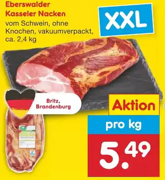 Netto Marken-Discount Eberswalder Kasseler Nacken ca. 2,4 kg Angebot