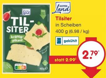 Netto Marken-Discount GUTES Land Tilsiter 400 g Angebot