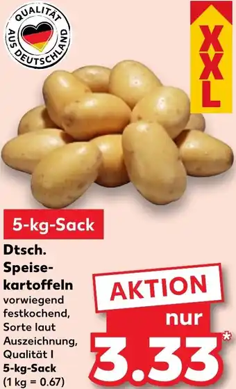 Kaufland Dtsch. Speisekartoffeln 5 kg Sack Angebot