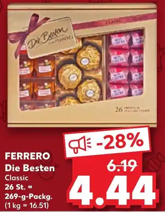 Kaufland FERRERO Die Besten 269 g Packg. Angebot