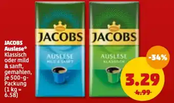 PENNY Jacobs Auslese 500g Angebot