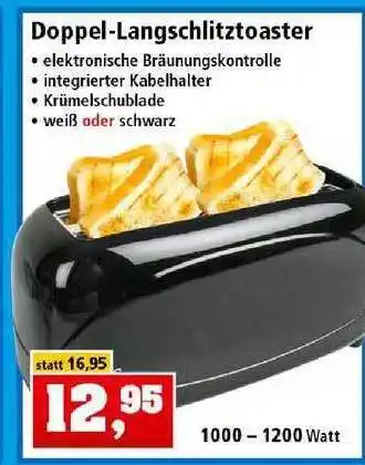 Thomas Philipps Doppel-Langschlitztoaster Angebot