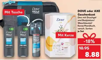 Kaufland DOVE oder AXE Geschenkset Angebot