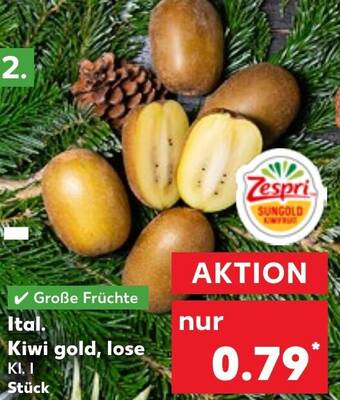 Kaufland Zespri Ital. Kiwi gold, lose Angebot