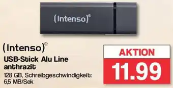 Famila Nord West (Intenso) USB-Stick Alu Line anthrazit Angebot