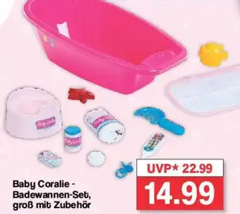 Famila Nord West Baby Coralie - Badewannen-Set, groß mit Zubehör Angebot