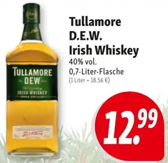 Nah & Frisch Tullamore D.E.W. Irish Whiskey 0,7 Liter Flasche Angebot