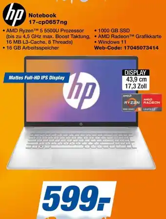 Expert hp Notebook 17-cp0657ng Angebot