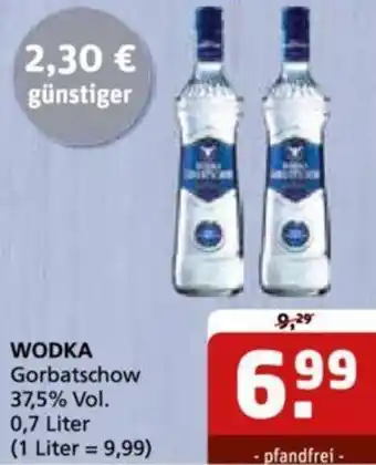 Getränke Quelle WODKA Gorbatschow 0,7 Liter Angebot