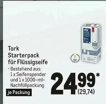 METRO Tork Starterpack Für Flüssigseife Angebot