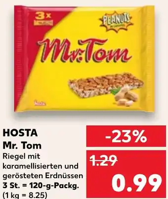 Kaufland HOSTA Mr. Tom 120 g Packg. Angebot