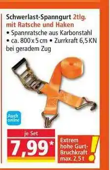 Norma Schwerlast-spanngurt Angebot