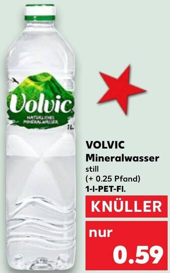 Kaufland VOLVIC Mineralwasser 1 L-PET-Fl. Angebot