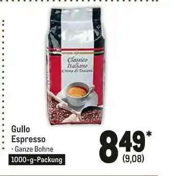 METRO Gullo Espresso Angebot