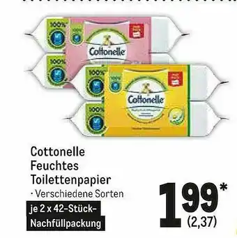 METRO Cottonelle Feuchtes Toilettenpapier Angebot