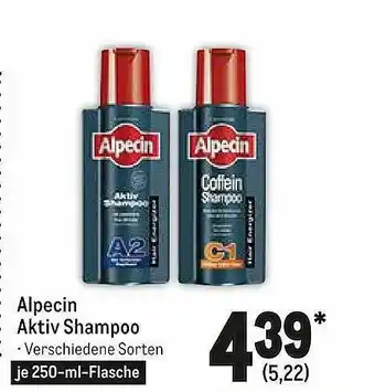 METRO Alpecin Aktiv Shampoo Angebot