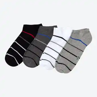 NKD Herren-sneaker-socken in verschiedenen designs, 4er-pack Angebot