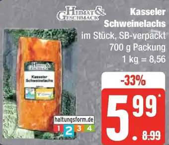 Edeka HEIMAT GESCHMACK Kasseler Schweinelachs 700 g Angebot