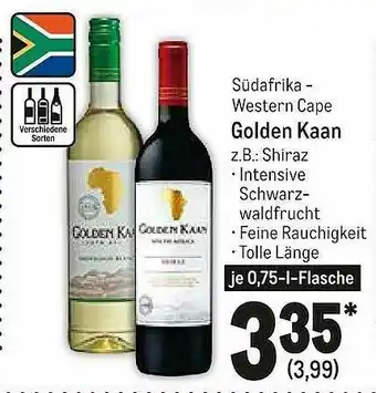 METRO Südafrika - Western Cape Golden Kaan Angebot