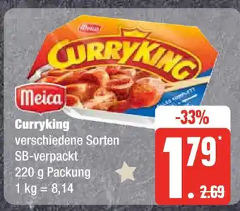 Edeka Meica Curryking verschiedene Sorten 220 g Packung Angebot