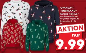 Kaufland OYANDA/ TOWNLAND Sweat-Pullover Angebot