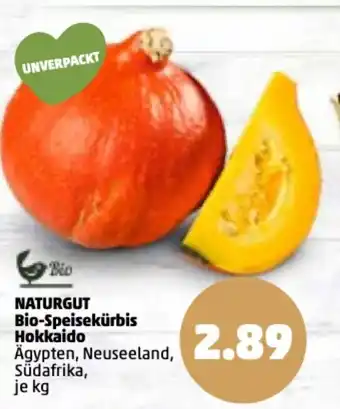 PENNY Naturgut Bio Speisekürbis Hokkaido Angebot