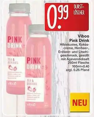 WEZ Viboo Pink Drink Angebot