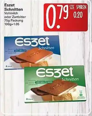 WEZ Eszet Schnitten Angebot