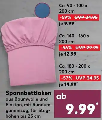 Kaufland Spannbettlaken Angebot