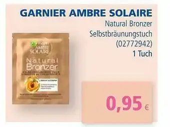 Apotal Garnier Ambre Solaire Natural Bronzer Selbstbräunungstuch Angebot