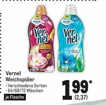 METRO Vernel Weichspüler Angebot