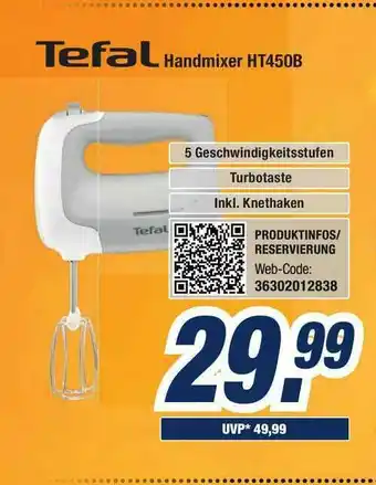 Expert Bening Tefal Handmixer Ht450b Angebot