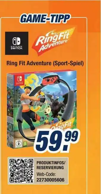 Expert Bening Ring Fit Adventure (sport-spiel) Angebot