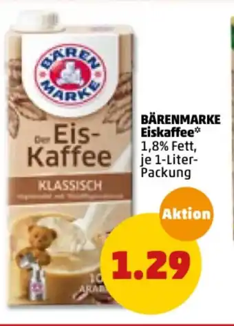 PENNY Bärenmarke Eiskaffee 1L Angebot