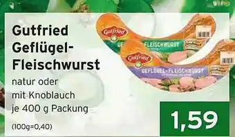 CAP Markt Gutfried Geflügel-fleischwurst Angebot