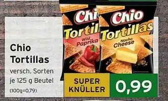 CAP Markt Chio Tortillas Versch. Sorten Angebot