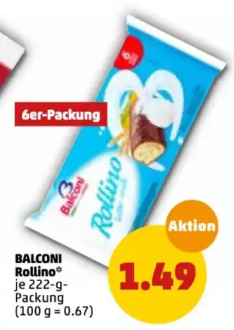 PENNY Balconi Rollino 222g Angebot