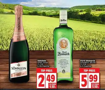 Edeka Söhnlein Fürst Bismarck Angebot